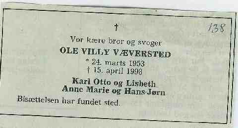 Ole Villy V�versted