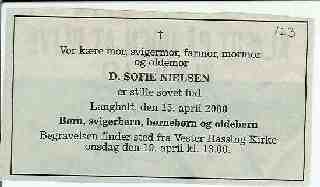 Dagmar Sophia V�versted