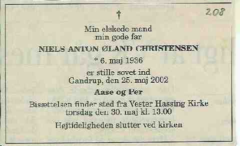 Niels Anton Øland Christensen